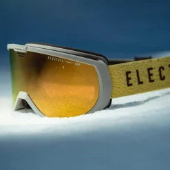 Masque de Ski Electric Cam Canna Speckle Gold Chrome