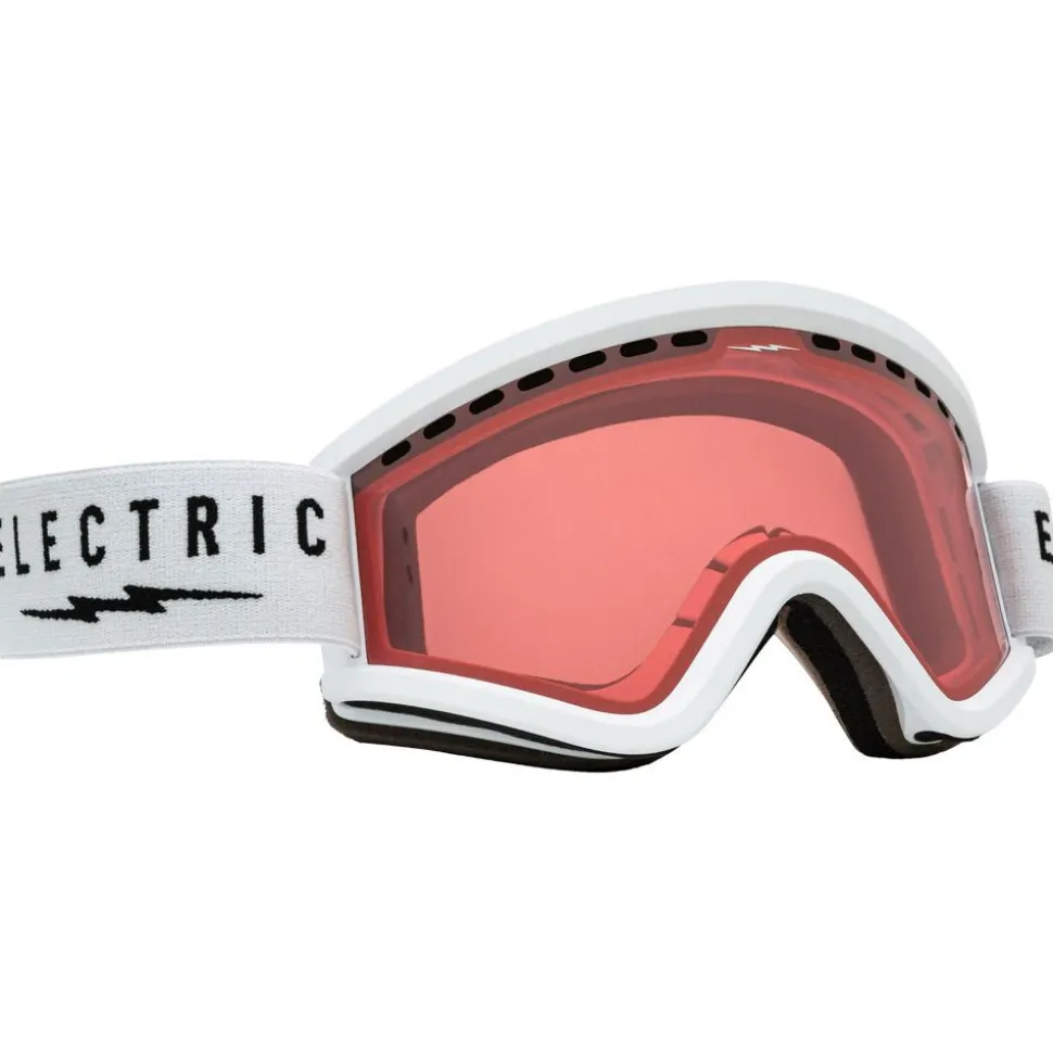 Masque de Ski Electric Egv Matte White Pink