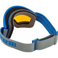 Masque de Ski Electric Hex Flood Blue Yellow Blue Chrome + Dark Grey