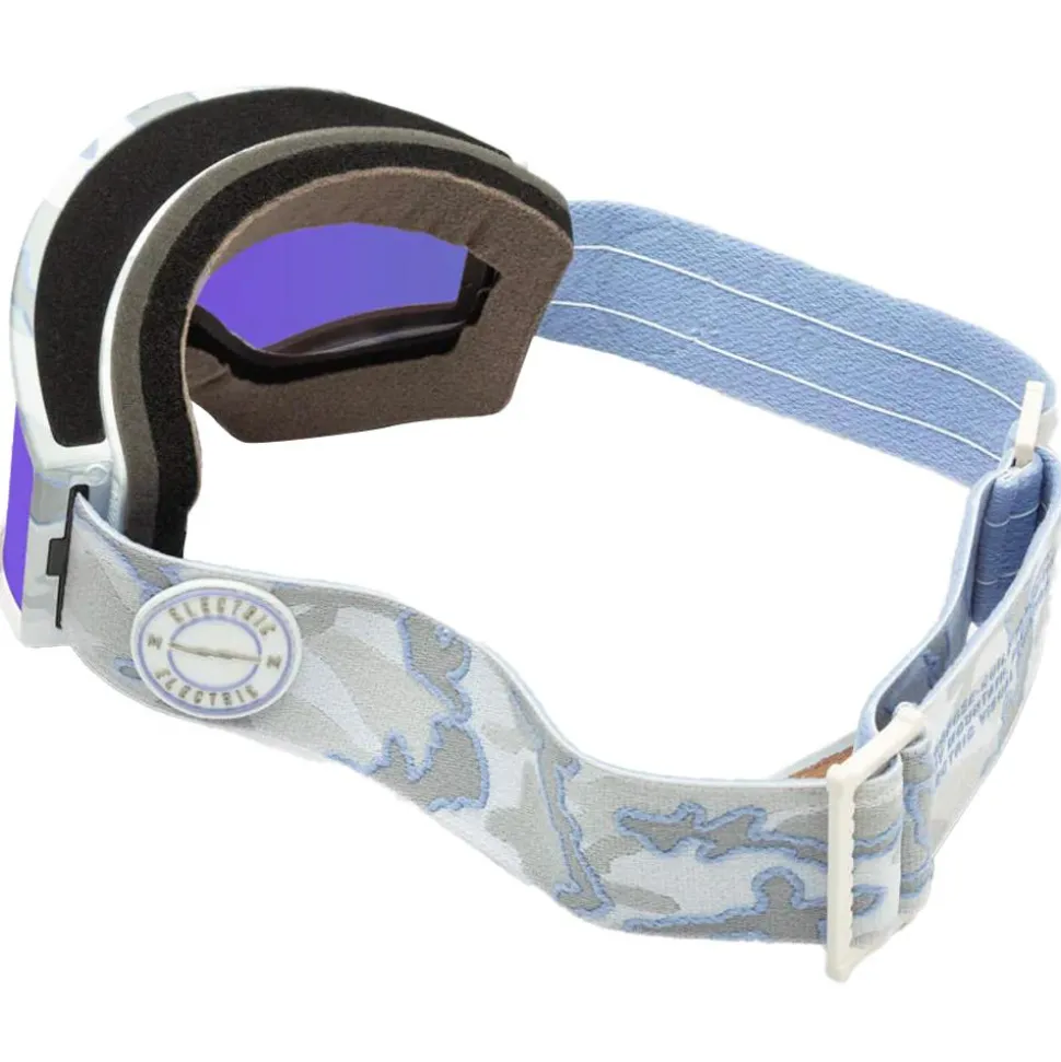 Masque de Ski Electric Kleveland S Future Camo Purple Chrome