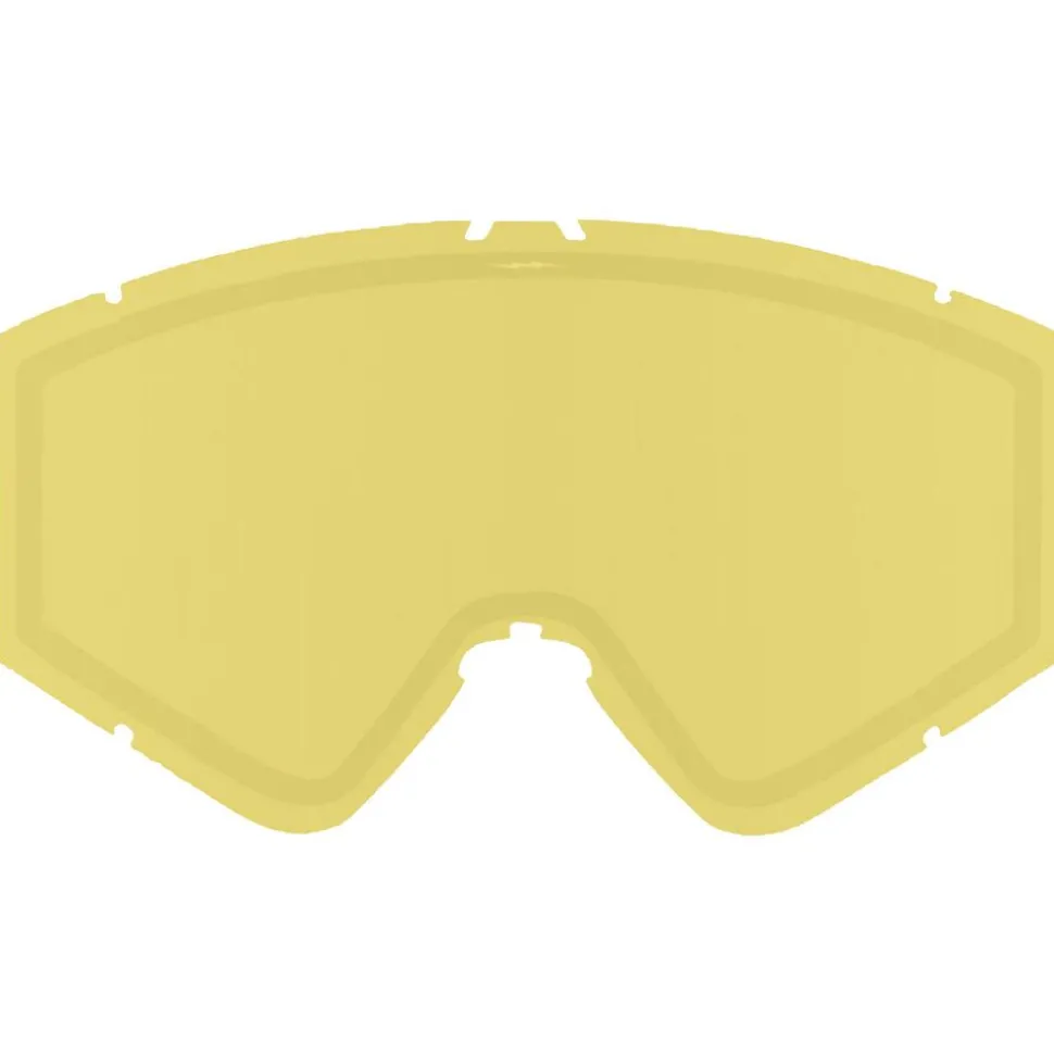 Masque de Ski Electric Kleveland Flood Smoke Gold Chrome + Yellow