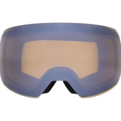 Masque de Ski Red Bull Spect Chute Matt Blue Purple Blue Mirror + Cloudy Snow