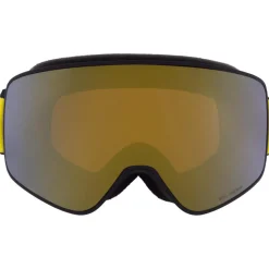 Masque de Ski Red Bull Spect Rush Matt Black Orange Gold Mirror