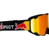 Masque de Ski Red Bull Spect Park Matt Black Orange Red Mirror