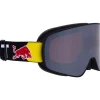 Masque de Ski Red Bull Spect Rush Matte Black Orange Silver Mirror
