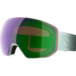 Masque de Ski Salomon Radium Pro S White Moss Sigma Emerald