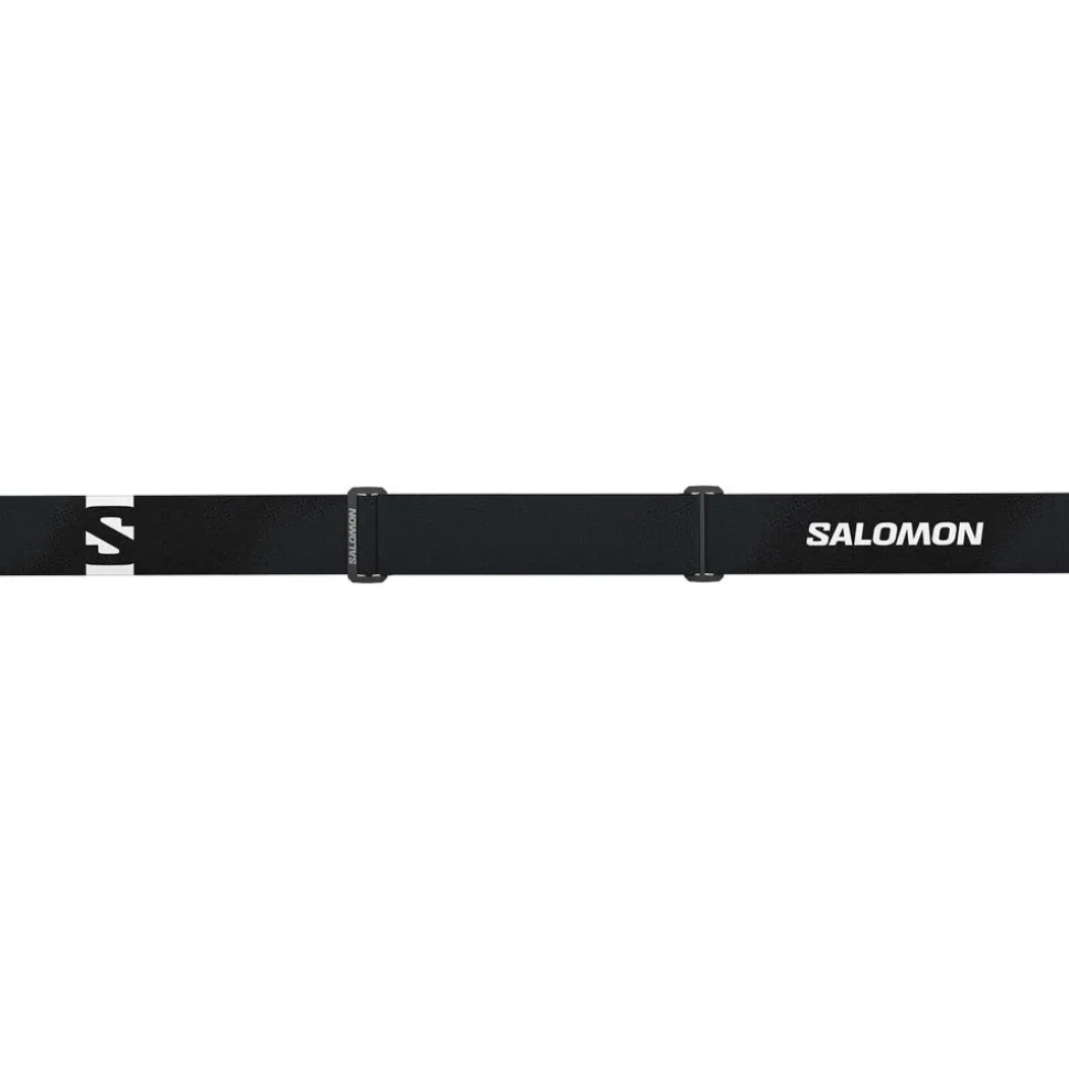 Masque de Ski Salomon Radium Pro Black Sigma Poppy Red + Sigma Light Blue
