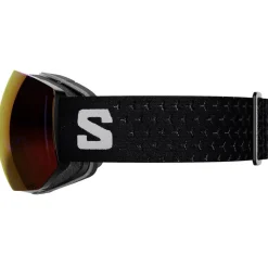Masque de Ski Salomon Radium Pro Black Sigma Poppy Red