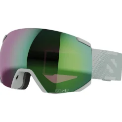 Masque de Ski Salomon Radium White Moss Sigma Emerald