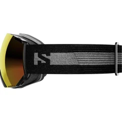 Masque de Ski Salomon Radium Black Photo Red