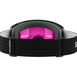Masque de Ski Salomon Radium Pro Asian Fit Black Sigma Ice Blue