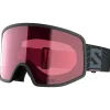 Masque de Ski Salomon Sentry Pro Otg Black Resort Sigma Silver Pink