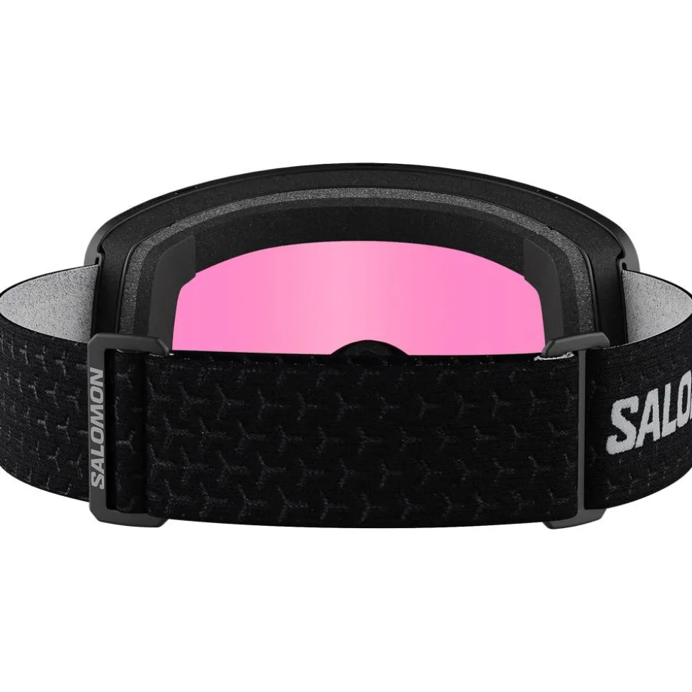 Masque de Ski Salomon Sentry Pro Black Sigma Emerald + Sigma Silver Pink