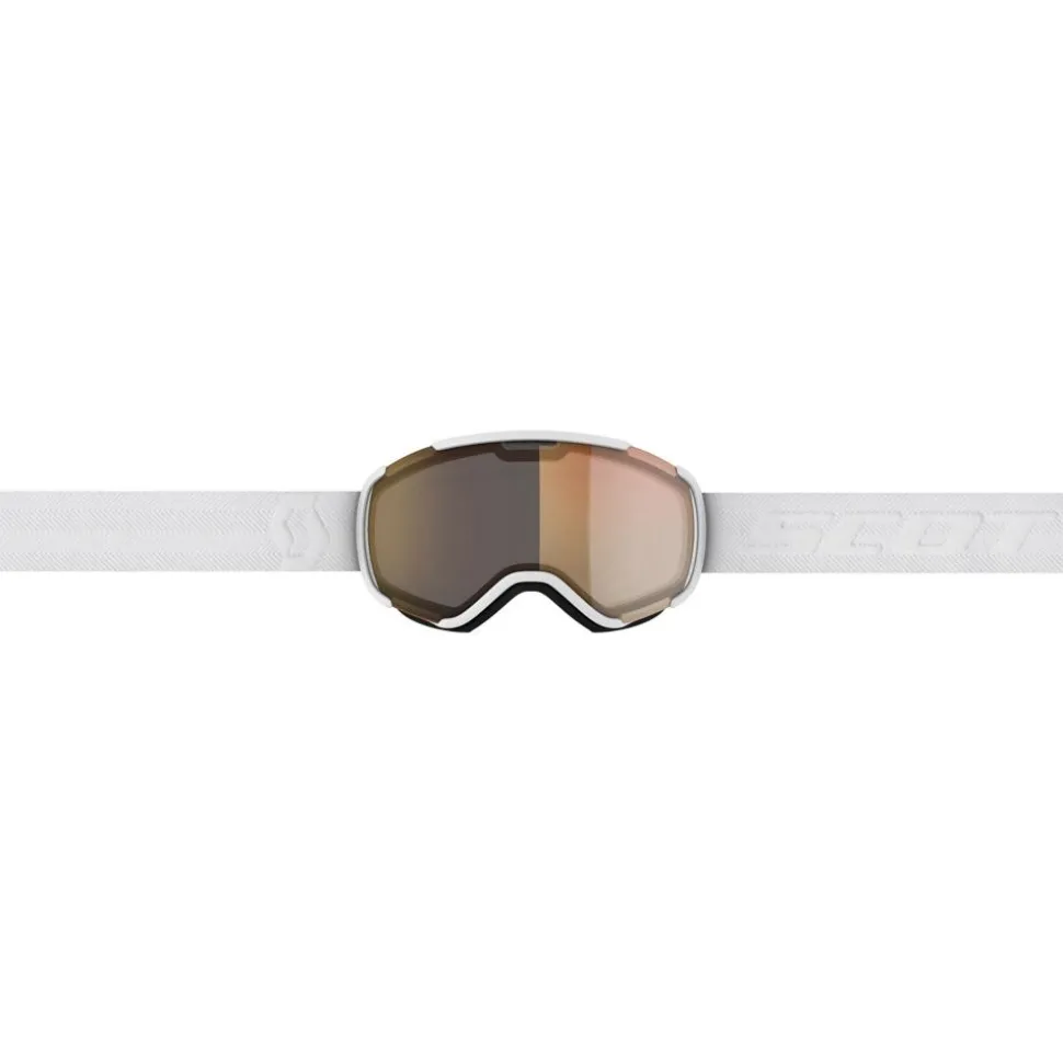 Masque de Ski Scott Faze II Mineral White Light Sensitive Bronze Chrome