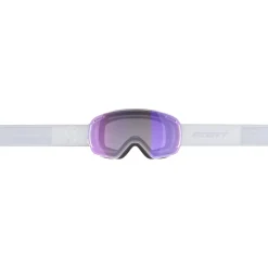 Masque de Ski Scott Lcg Compact Mineral White Light Sensitive Blue Chrome