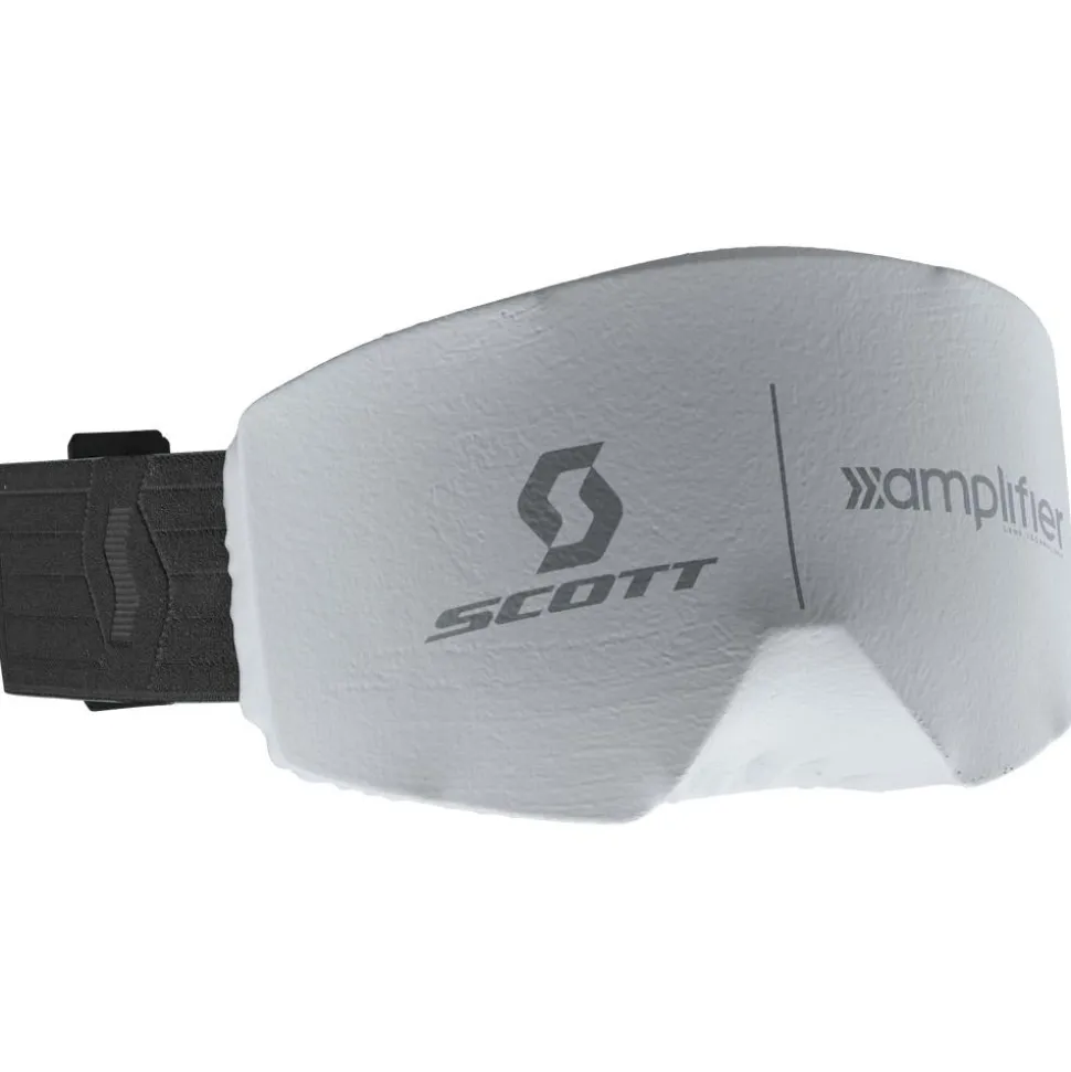 Masque de Ski Scott React Mineral White Light Sensitive Red Chrome
