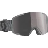 Masque de Ski Scott Shield Recycled Raw Grey Enhancer Silver Chrome