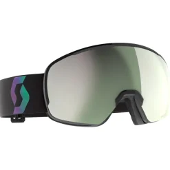 Masque de Ski Scott Sphere Otg Black Aurora Green Amp Pro White Chrome