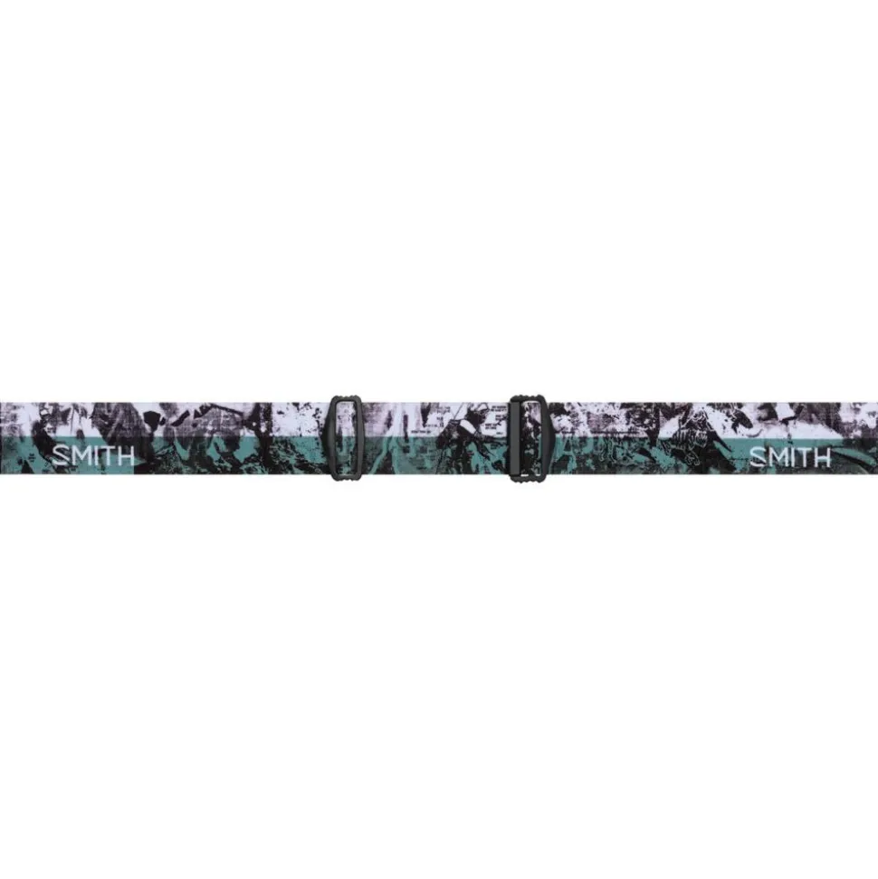 Masque de Ski Smith Blazer Sage Brush Paste Up Red Sol-x Mirror