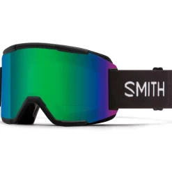 Masque de Ski Smith Forum Black Green Sol-X Mirror