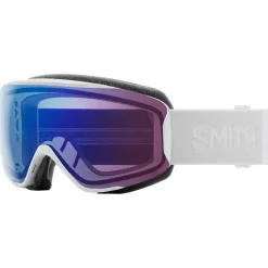Masque de Ski Smith Moment White Vapor Chromapop Photochromic Rose Flash