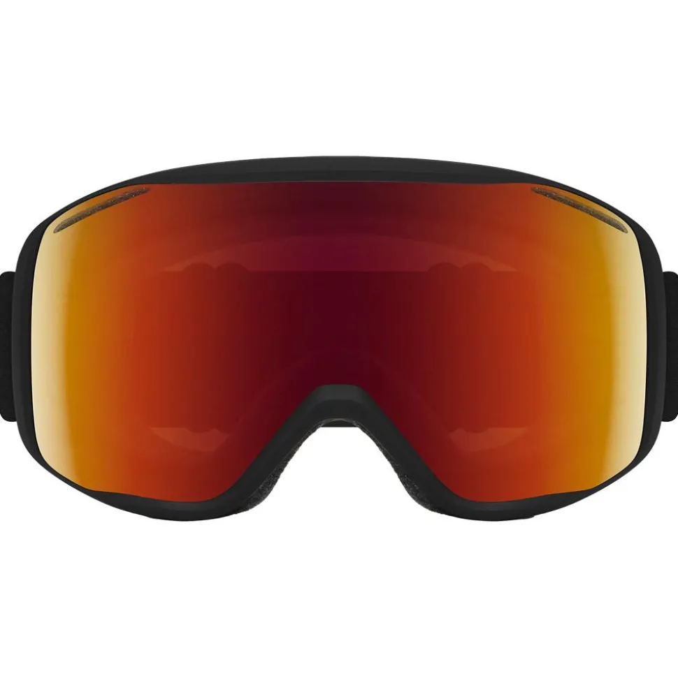 Masque de Ski Smith Rally Black Red Sol-x Mirror