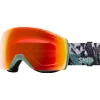 Masque de Ski Smith Skyline XL Sage Brush Paste Up Chromapop Everyday Red Mirror