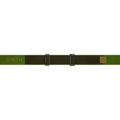 Masque de Ski Smith Squad Olive Chromapop Sun Black + Clear