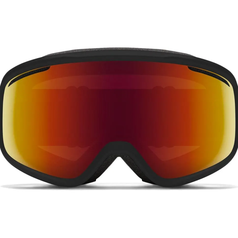 Masque de Ski Smith Vogue Black Red Sol-x Mirror