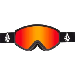 Masque de Ski Volcom Attunga Matte Black Red Chrome