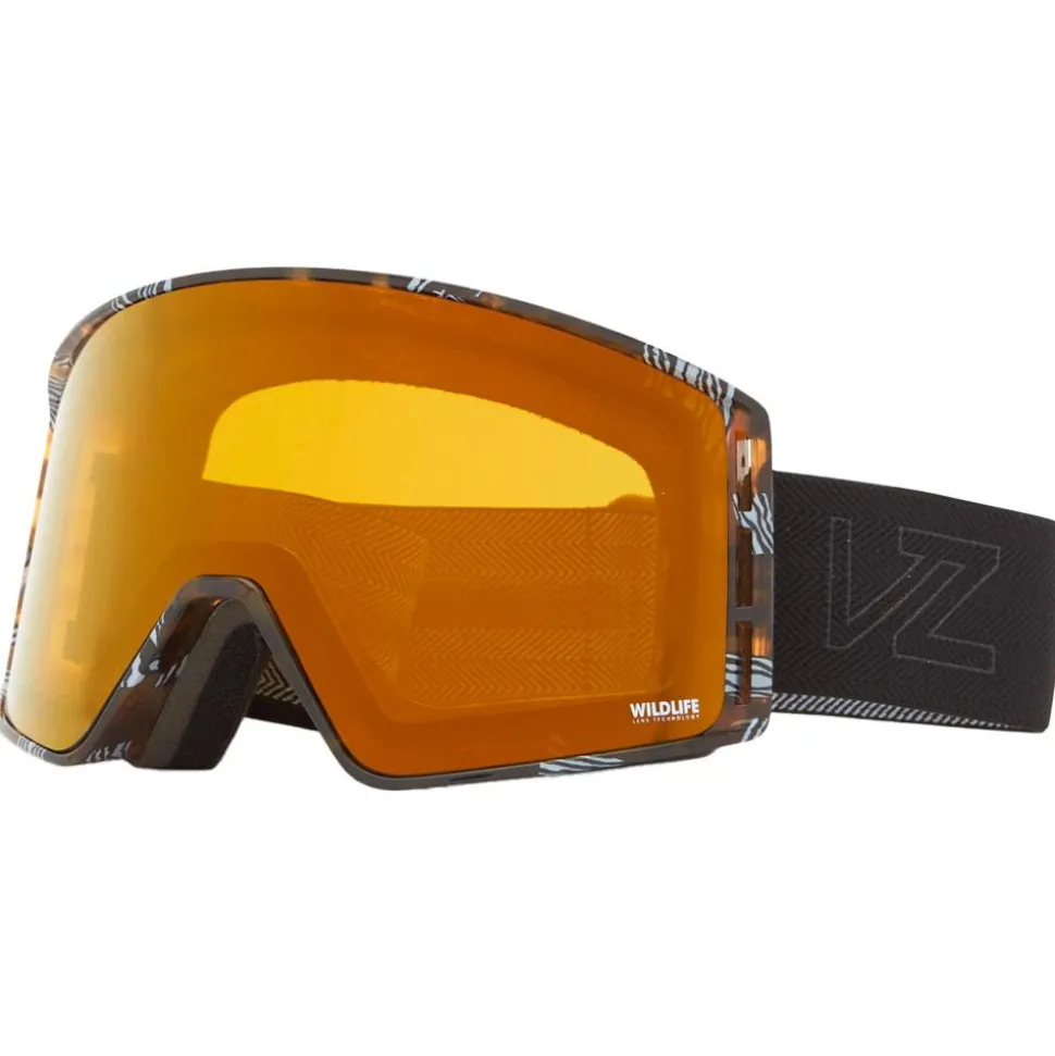 Masque de Ski Von Zipper Velo V.F.S Hana Beaman Sig Vz Tort Wildlife Bronze Chrome + Clear Fire Chrome