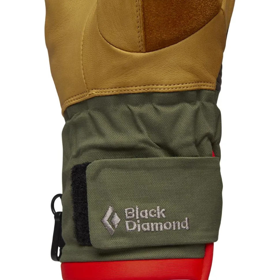 Moufles Black Diamond Progression Mitts Beeswax Walnut