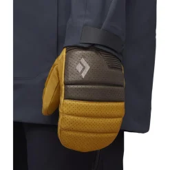 Moufles Black Diamond Progression Mitts Beeswax Walnut