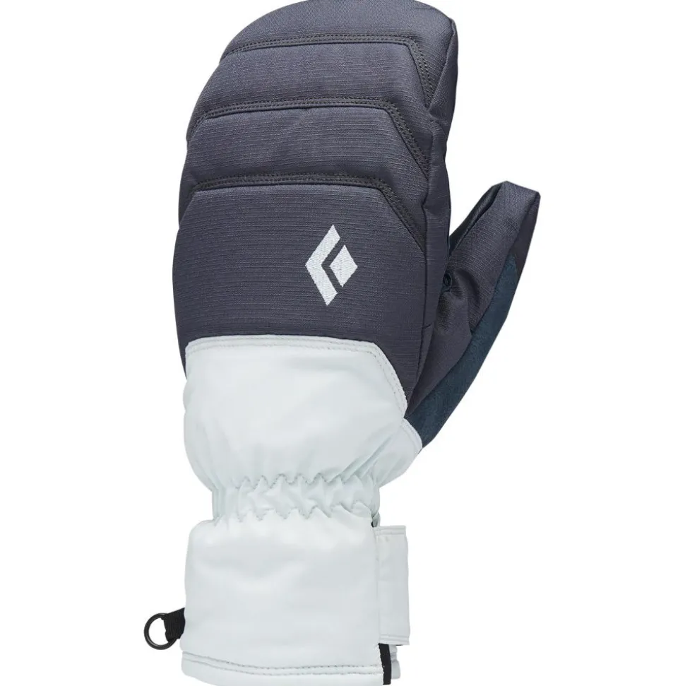 Moufles Black Diamond Women's Mission Mx Mitts Charcoal Belay Blue