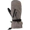 Moufles Burton Women's Baker 2 In 1 Gray Heather