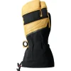 Moufles Lenz Heat Glove 8.0 Finger Cap Lobster Black Yellow