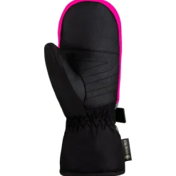 Moufles Reusch Flash Gore-Tex Junior Mitten Black Melange Pink Glo