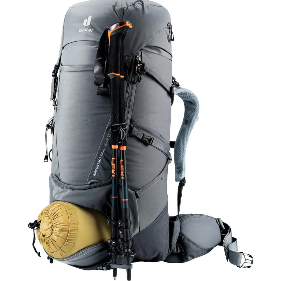 Sac à dos Deuter Aircontact Core 45+10 SL Graphite Black