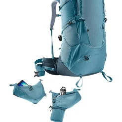 Sac à dos Deuter Aircontact Core 60+10 Atlantic Ink