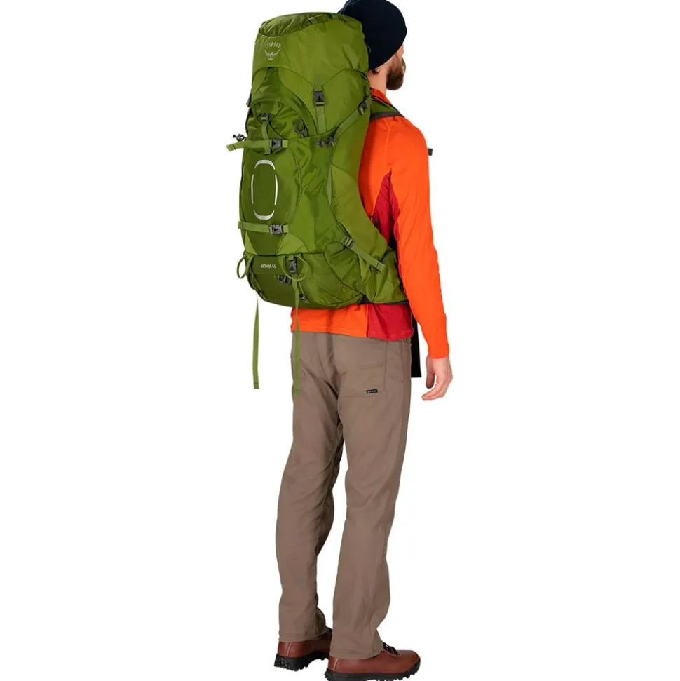 Sac à dos Osprey Aether 55 Garlic Mustard Green