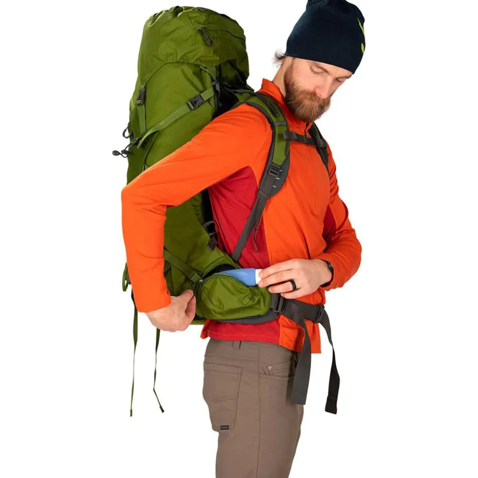 Sac à dos Osprey Aether 55 Garlic Mustard Green