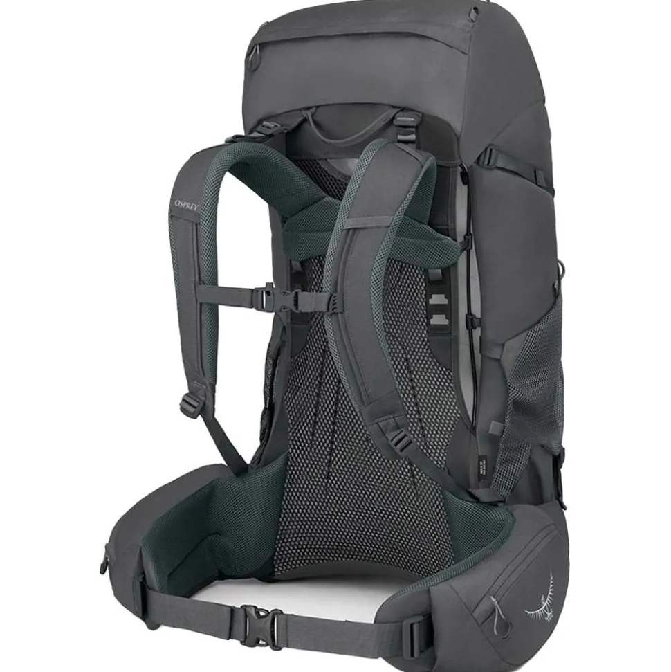Sac à dos Osprey Rook 65 Dark Charcoal Silver Lining