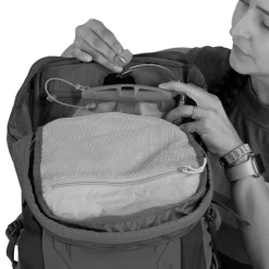 Sac à dos Osprey Tempest 26 Black Coal Grey