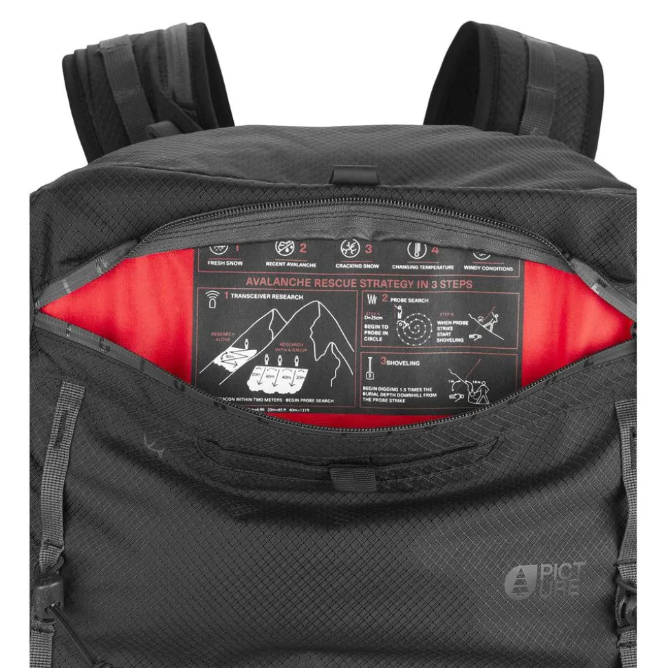 Sac à dos Picture Komit.tr 34 Backpack Black