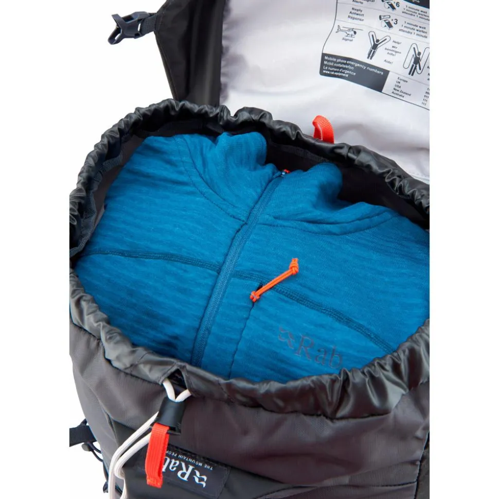Sac à dos RAB Exion 48 Anthracite Graphene