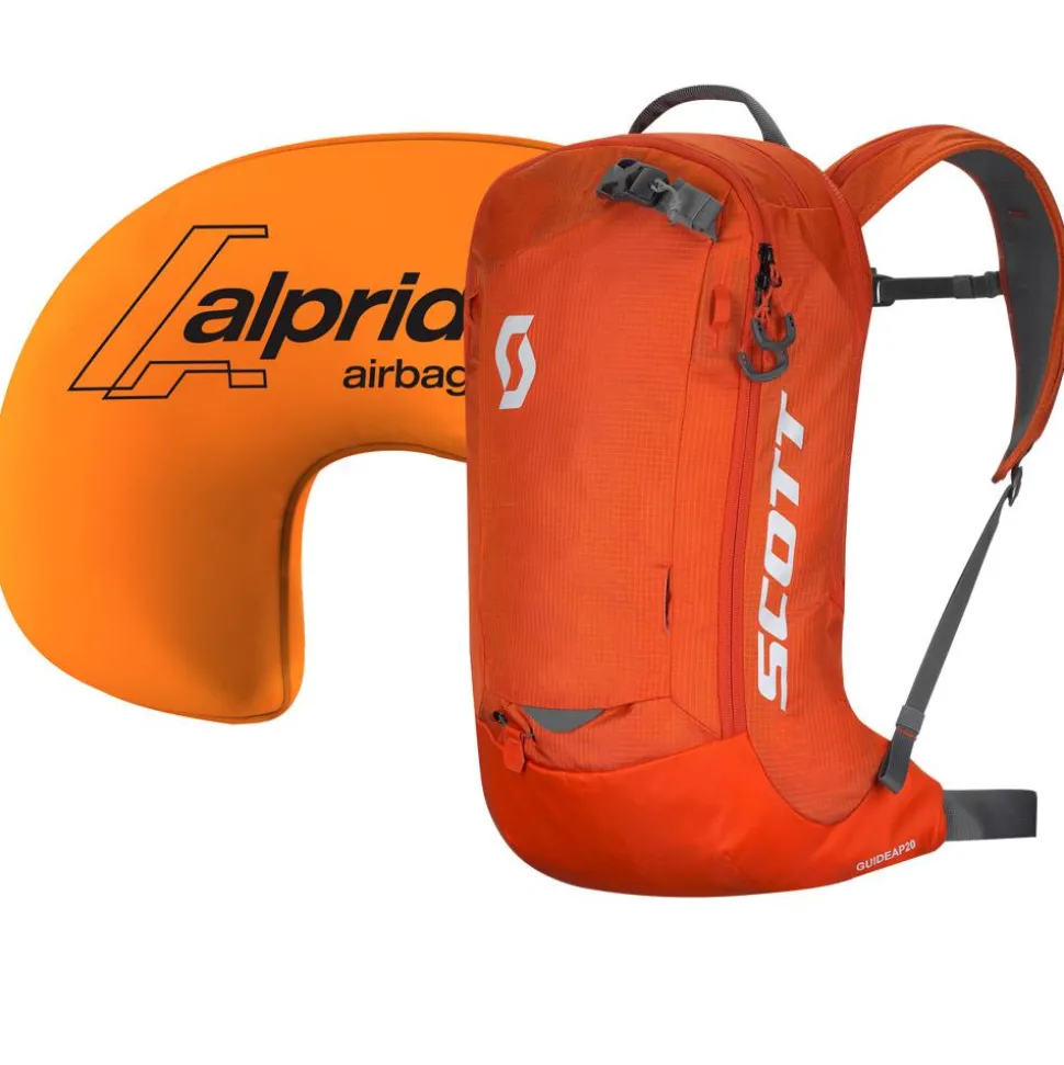 Sac airbag Scott Pack Guide Ap 20l Kit Orange/grey