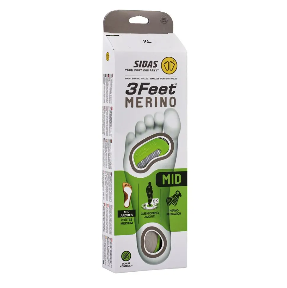 Semelle Sidas 3feet Merino Mid