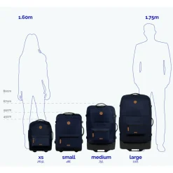 Valise Cabaia Soft Suitcase Medium 75L Berlin